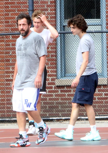 Timothée Chalamet's Baggy Shorts Era Is Inspired By Adam Sandler